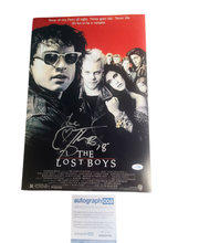 Load image into Gallery viewer, Corey Feldman Autographed Lost Boys 12x18 Poster Photo
