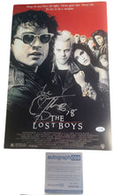 Load image into Gallery viewer, Corey Feldman Autographed The Lost Boys Poster 24x36 ACOA
