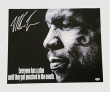 Load image into Gallery viewer, Mike Tyson Autographed Signed Everyone Has a Plan 16x20 Canvas
