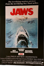 Load image into Gallery viewer, Jaws Cast x10 Autographed Signed 24x36 Poster ACOA Exact Video Proof
