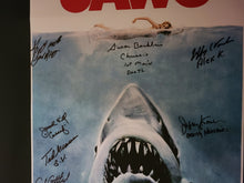 Load image into Gallery viewer, Jaws Cast x10 Autographed Signed 24x36 Poster ACOA Exact Video Proof ACOA
