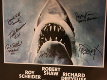 Load image into Gallery viewer, Jaws Cast x10 Autographed Signed 24x36 Poster ACOA Exact Video Proof ACOA
