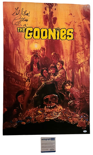 Corey Feldman The Goonies Autographed 24x36 Poster ACOA Exact Proof