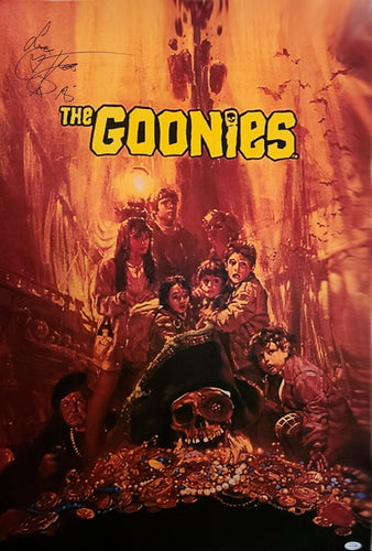 Corey Feldman The Goonies Autographed 24x36 Poster ACOA Exact Proof