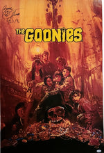 Load image into Gallery viewer, Corey Feldman The Goonies Autographed 24x36 Poster ACOA Exact Proof
