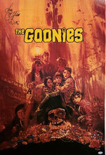 Load image into Gallery viewer, Corey Feldman The Goonies Autographed 24x36 Poster ACOA Exact Proof
