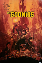 Load image into Gallery viewer, Corey Feldman The Goonies Autographed 24x36 Poster ACOA Exact Proof
