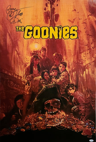 Corey Feldman The Goonies Autographed 24x36 Poster ACOA Exact Proof