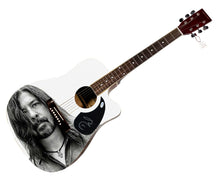 Load image into Gallery viewer, Dave Grohl Autographed Signed Acoustic Graphics Guitar ACOA ACOA
