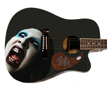 Load image into Gallery viewer, Marilyn Manson Autographed Signed Acoustic Graphics Guitar ACOA
