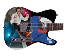 Load image into Gallery viewer, Tom Jones Autographed Signed Custom Photo Graphics Guitar ACOA
