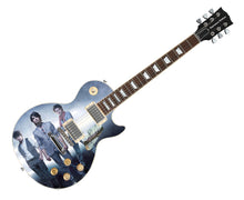 Load image into Gallery viewer, Jonas Brothers Autographed Signed Custom Photo Graphics Guitar ACOA
