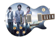 Jonas Brothers Autographed Signed Custom Photo Graphics Guitar