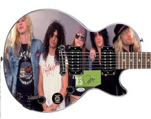 Load image into Gallery viewer, Guns N Roses Duff Mckagan Signed Epiphone Les Paul Photo Graphics Guitar ACOA
