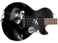 Shooter Jennings Autographed Gibson Epiphone Les Paul Photo Graphics Guitar ACOA