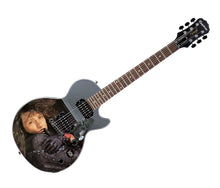 Load image into Gallery viewer, Jon Bon Jovi Autographed Gibson Epiphone Les Paul Photo Graphics Guitar ACOA
