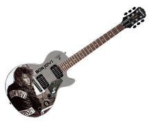 Load image into Gallery viewer, Jon Bon Jovi Autographed Signed Gibson Epiphone Les Paul Graphics Guitar ACOA
