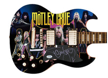 Load image into Gallery viewer, Tommy Lee Autographed Signed Motley Crue Custom Photo Graphics Guitar ACOA
