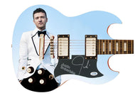 Justin Timberlake Autographed Signed Custom Photo Graphics Guitar ACOA