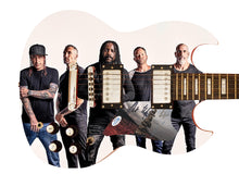 Load image into Gallery viewer, Sevendust Autographed Signed Custom Photo Graphics Guitar ACOA
