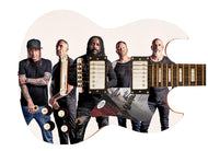 Sevendust Autographed Signed Custom Photo Graphics Guitar ACOA