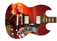 Peter Frampton Autographed Signed Custom Photo Graphics Guitar ACOA
