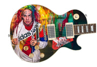 Tekashi69 Autographed Signed Custom Photo Graphics Guitar ACOA