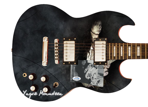 Yngwie Malmsteen Autographed Signed Custom Photo Graphics Guitar ACOA