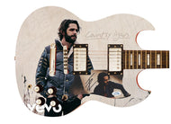 Thomas Rhett Country Again Autographed Signed Custom Photo Graphics Guitar ACOA