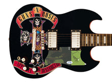 Load image into Gallery viewer, Guns N Roses Duff Mckagan Autographed Signed Custom Photo Graphics Guitar ACOA
