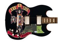 Guns N Roses Duff Mckagan Autographed Signed Custom Photo Graphics Guitar ACOA