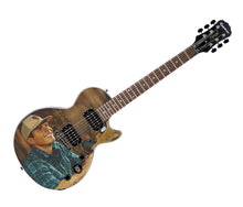 Load image into Gallery viewer, Granger Smith Autographed Gibson Epiphone Les Paul Photo Graphics Guitar ACOA
