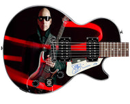 Joe Satriani Autographed Gibson Epiphone Les Paul  Photo Graphics Guitar ACOA