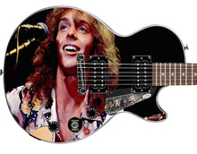 Load image into Gallery viewer, Peter Frampton Autographed Gibson Epiphone Les Paul Photo Graphics Guitar ACOA
