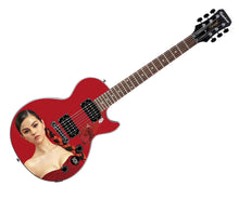 Load image into Gallery viewer, Selena Gomez Autographed Gibson Epiphone Les Paul Photo Graphics Guitar ACOA
