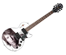 Load image into Gallery viewer, Jon Bon Jovi Autographed Gibson Epiphone Les Paul Photo Graphics Guitar ACOA
