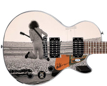 Load image into Gallery viewer, Peter Frampton Signed Gibson Epiphone Les Paul Photo Graphics Guitar ACOA
