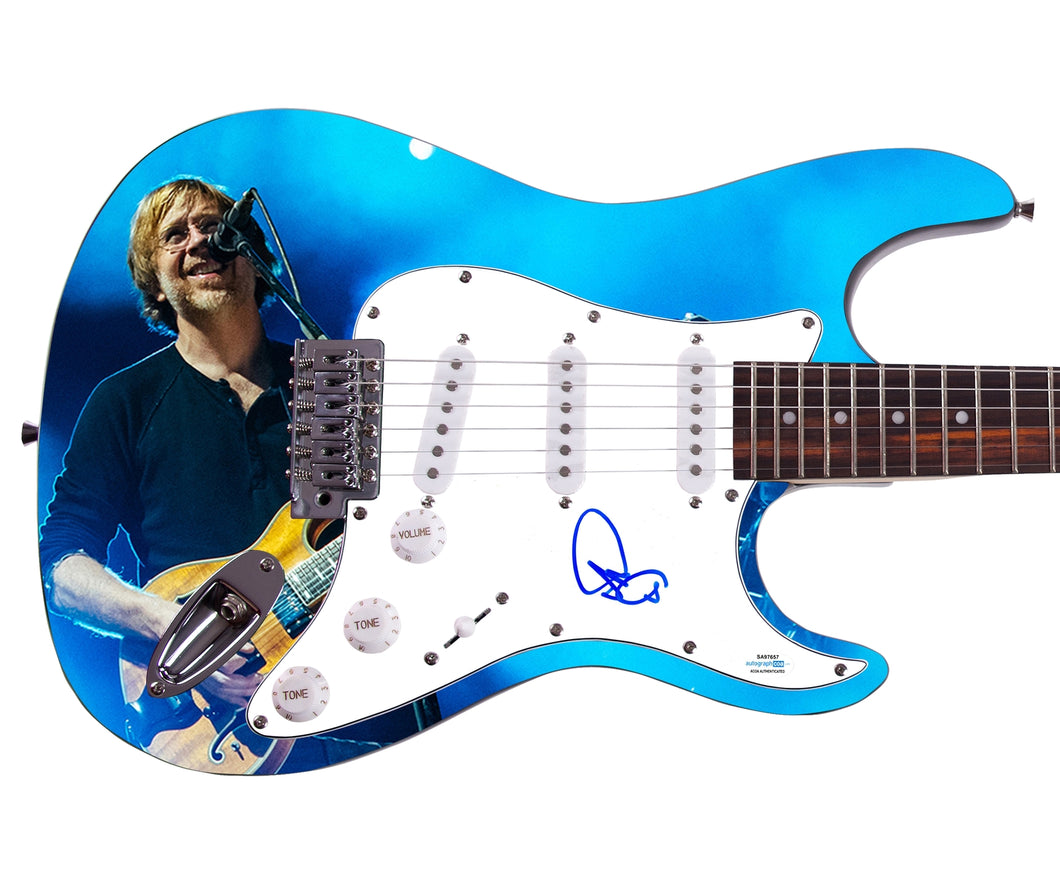 Phish Trey Anastasio Autographed Signed Custom Graphics Guitar
