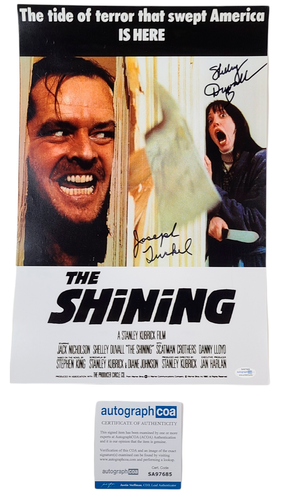 Shelley Duvall Joe Turkel Signed The Shining 12x18 Photo Poster