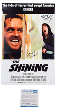 Load image into Gallery viewer, Shelley Duvall Joe Turkel Signed The Shining 12x18 Photo Poster
