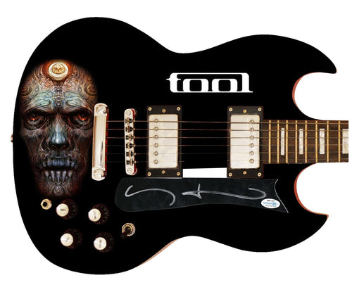 Tool Maynard James Keenan Autographed Custom Graphics Guitar