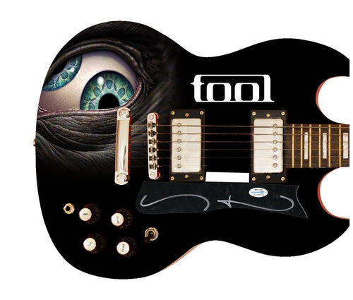 Tool Maynard James Keenan Autographed Custom Graphics Guitar