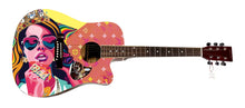 Load image into Gallery viewer, Lana Del Rey Autographed Signed Custom Graphics Photo Guitar ACOA
