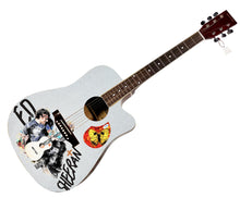 Load image into Gallery viewer, Ed Sheeran Autographed Signed Custom Graphics Photo Guitar ACOA
