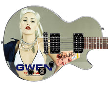 Load image into Gallery viewer, No Doubt Gwen Stefani Autographed Custom Graphics Gibson Epiphone Guitar
