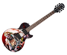 Load image into Gallery viewer, Ted Nugent Live Concert Autographed Custom Graphics Gibson Epiphone Guitar ACOA
