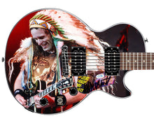 Load image into Gallery viewer, Ted Nugent Live Concert Autographed Custom Graphics Gibson Epiphone Guitar
