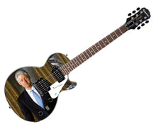 Load image into Gallery viewer, President Bill Clinton Autographed Custom Graphics Gibson Epiphone Guitar ACOA

