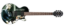 Load image into Gallery viewer, Eric Clapton Slowhand Autographed Custom Graphics Gibson Epiphone Guitar ACOA
