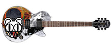 Load image into Gallery viewer, Radiohead Ed O&#39;Brien Autographed Custom Graphics Gibson Epiphone Guitar ACOA
